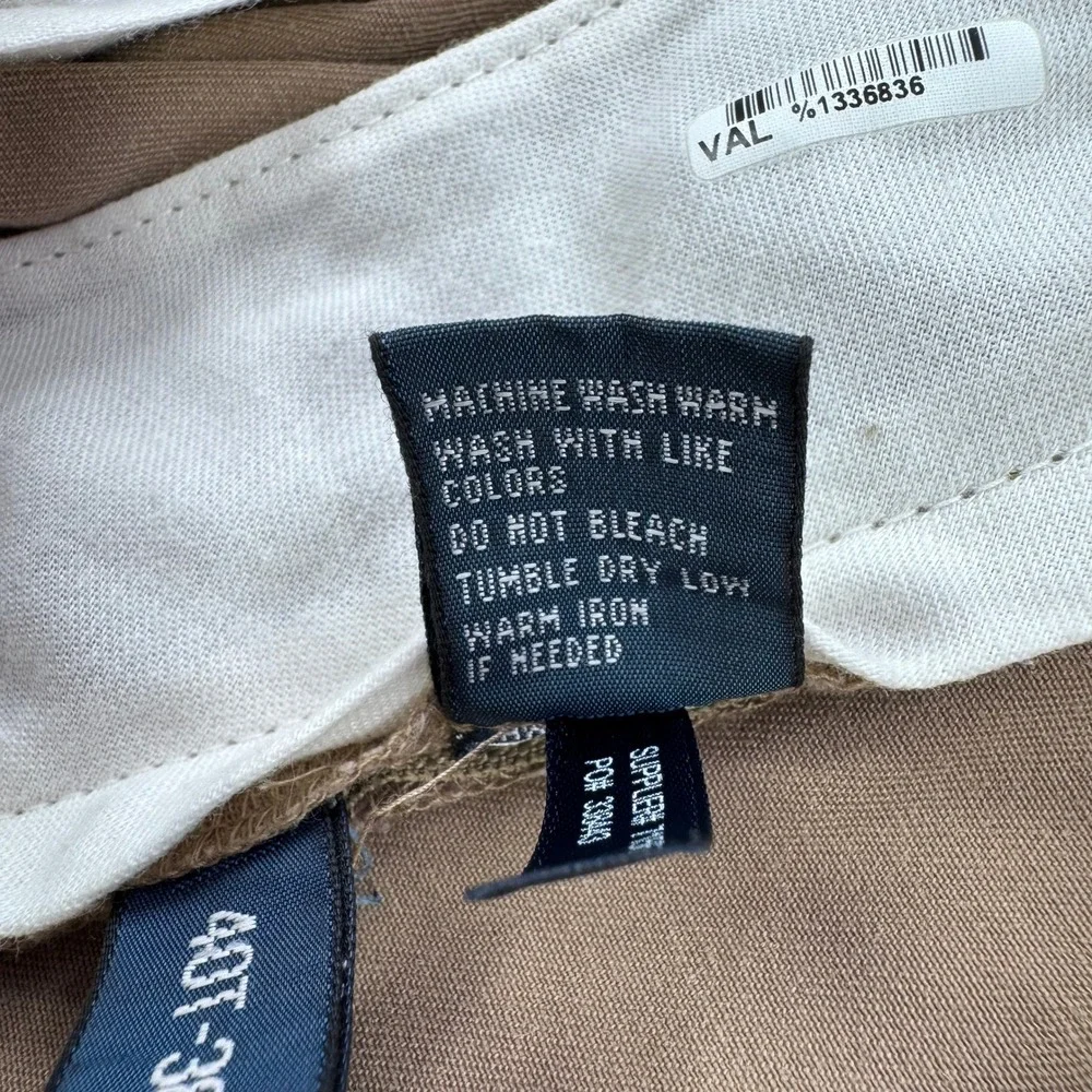 Vintage Polo Ralph‎ Lauren Paratrooper Cargo Pants Mens 40x36 Khaki Military